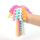 Stretchy Fidget Toys, 6PCS Sensory Stress Relief Toy, Caterpillar Stress Relief Toy For Teenagers and Adults (Color Random)