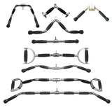 Fitness Solid T-bar, V-Bar Heavy Duty Load Bearing Lat Pull Down Bar,Fine Polishing Sitting Rowing Fitness Equipment Accessories