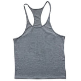 Men's Sports Gym Fitness Tank Top Y Back Fitness Lightweight Shoulder Strap Muscle Fit Tight Fitness Limit T-shirt