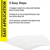 30 Patches Vitamin D3 50000 IU Vitamin D Patches Contains Vitamin D & K Complex Premium