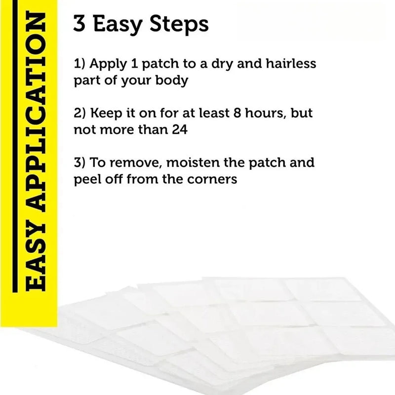 30 Patches Vitamin D3 50000 IU Vitamin D Patches Contains Vitamin D & K Complex Premium