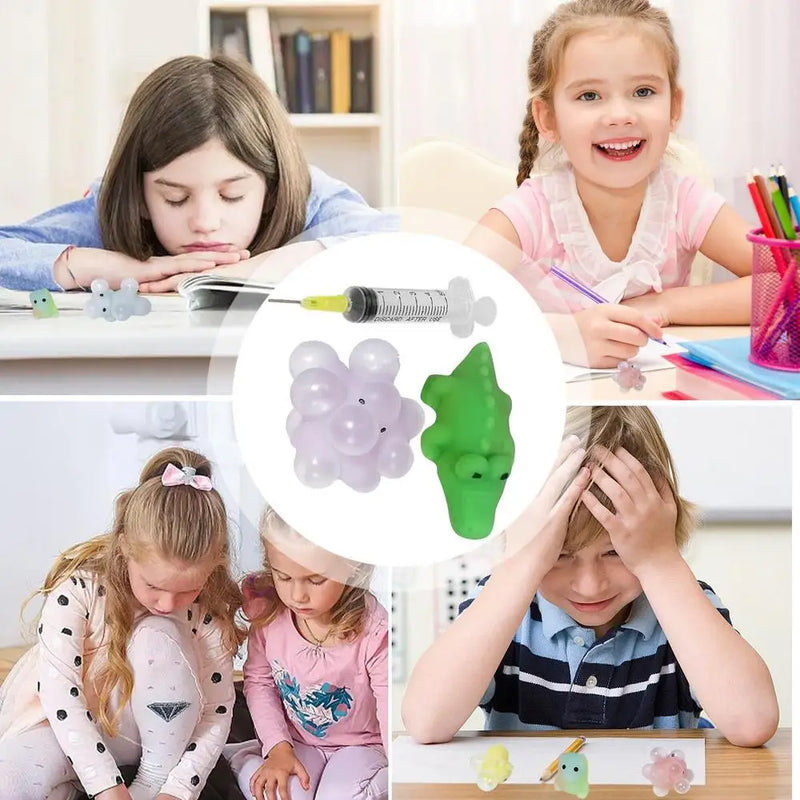 Animal Stress Relief Toys Squeeze Animal Pimple Sensory Toys Stress Relief Toys Pimple Popper Toys Stocking Stuffers Kids