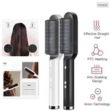 Hair Straightener Professional Quick Heated Electric Hot Comb Hair Straightener Personal Care Multifunctional Hairstyle Brush