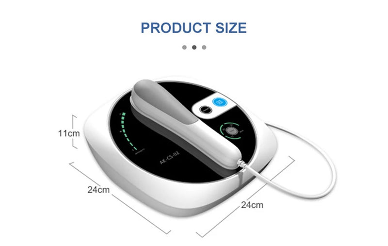 Ultrasonic Therapy Machine For Pain Relief Ultrasound Physiotherapy Massage Device 1MHz Intensity Touch Control Personal Care