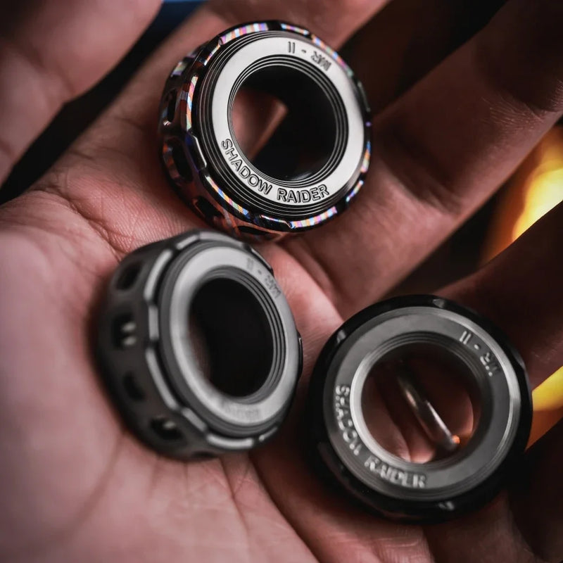 EDC Fingertip Gyro Walking Stress Relief Toys Alloy Exquisite Collection Ring Adult Stress Relief Toys Gift