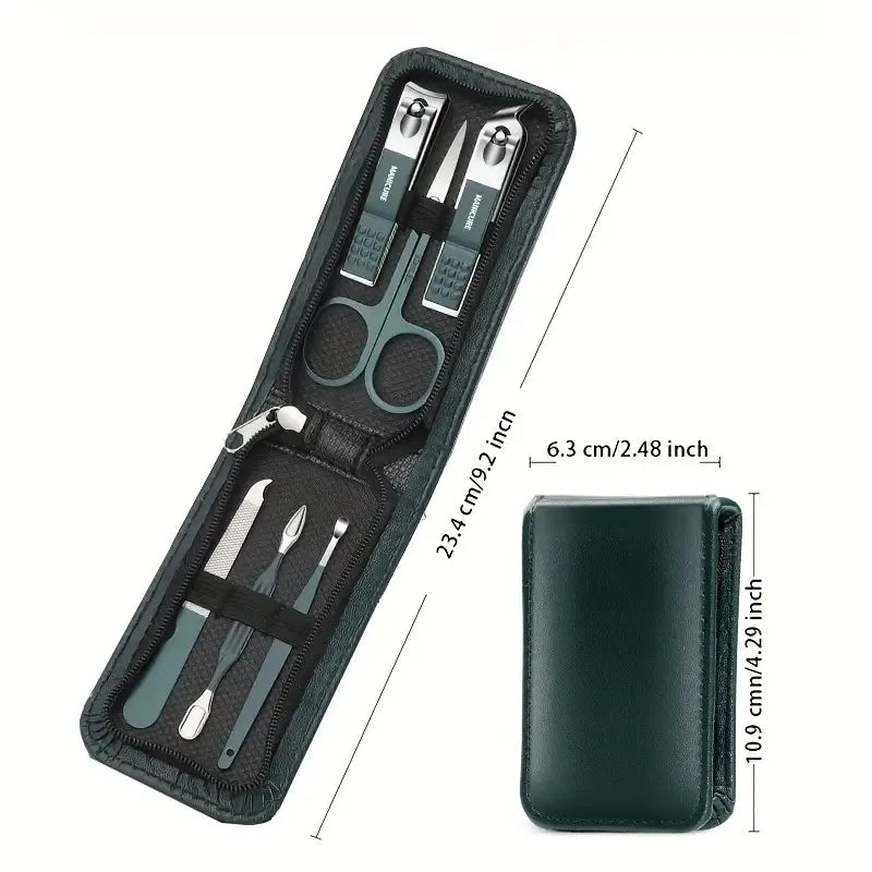 6 Pcs Portable Luxury Manicure Sets Pedicure Kits Nail Clipper Set Personal Care Tools
