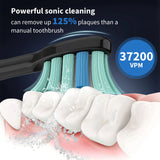 SEJOY Sonic Electric Toothbrush Oral Cleaning Personal Care Appliances IPX7 5 Modes Smart Rechargeable Automatic Toothbrush