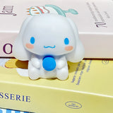 Sanrio Kawaii Cinnamoroll Kuromi Stress Relief Squishy Bubble Anime Stress Relief Dolls Children's Hand Pinch Toys Healing Gifts