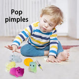 Animal Stress Relief Toys Squeeze Animal Pimple Sensory Toys Stress Relief Toys Pimple Popper Toys Stocking Stuffers Kids