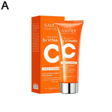 Vitamin C Skincare Set Collagen,hyaluronic Acid,glycerin 5 Fold Vitamin C Skincare Series Moisturizing Serum Face Care Set