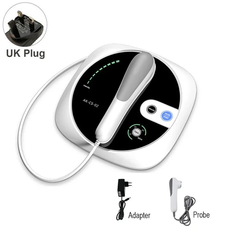 Ultrasonic Therapy Machine For Pain Relief Ultrasound Physiotherapy Massage Device 1MHz Intensity Touch Control Personal Care