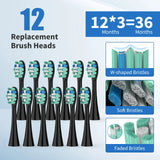 SEJOY Sonic Electric Toothbrush Oral Cleaning Personal Care Appliances IPX7 5 Modes Smart Rechargeable Automatic Toothbrush