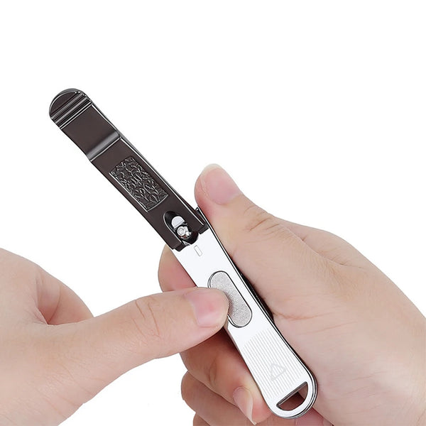 Stainless Steel Manicure Tools Professional Nail Clippers Personal Care Manicure Nail File Portable Nail Clippers