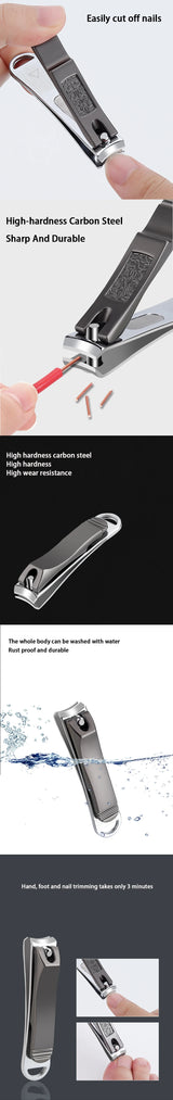 Stainless Steel Manicure Tools Professional Nail Clippers Personal Care Manicure Nail File Portable Nail Clippers
