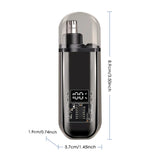 Electric Nose Hair Trimmer Clipper Rechargeable Multi-kinetic Shaving Unisex Automatic Washable Personal Care Appliances