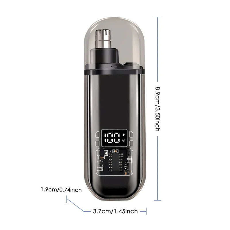 Electric Nose Hair Trimmer Clipper Rechargeable Multi-kinetic Shaving Unisex Automatic Washable Personal Care Appliances