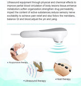 Ultrasonic Therapy Machine For Pain Relief Ultrasound Physiotherapy Massage Device 1MHz Intensity Touch Control Personal Care