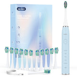 SEJOY Sonic Electric Toothbrush Oral Cleaning Personal Care Appliances IPX7 5 Modes Smart Rechargeable Automatic Toothbrush