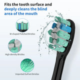 SEJOY Sonic Electric Toothbrush Oral Cleaning Personal Care Appliances IPX7 5 Modes Smart Rechargeable Automatic Toothbrush