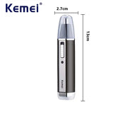 KM-6631 3-in-1 Professional Rechargeable Nose & Ear Hair Trimmer Personal Care Tools for Men
