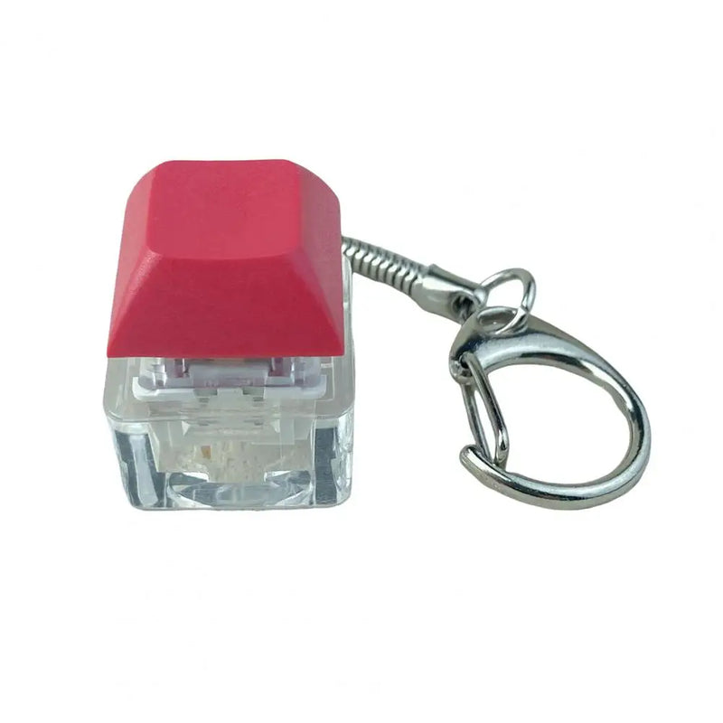Fidget Toy Keyboard Keychain Stress Relief Toy Adults Kids Finger Press Keyboard Exercise Wrist Stress Relief Toy