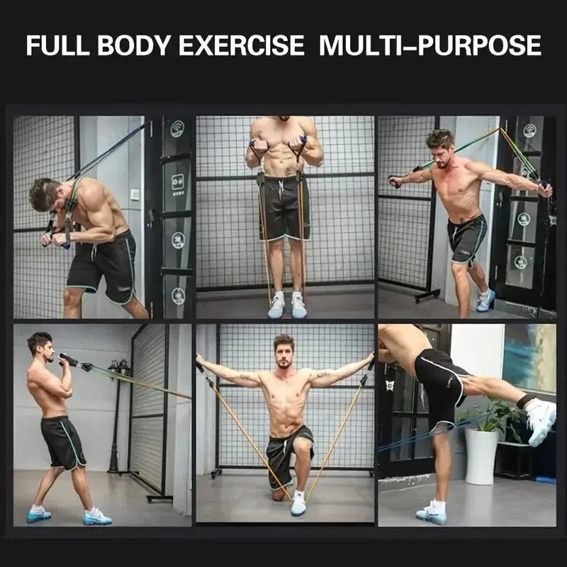 Beginner Fitness Equipment, Exercise Rubber Bands, Lightweight Resistance Bands, Fitness Training, Portable Elastic Bands