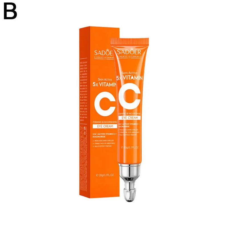 Vitamin C Skincare Set Collagen,hyaluronic Acid,glycerin 5 Fold Vitamin C Skincare Series Moisturizing Serum Face Care Set