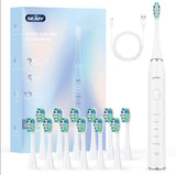 SEJOY Sonic Electric Toothbrush Oral Cleaning Personal Care Appliances IPX7 5 Modes Smart Rechargeable Automatic Toothbrush