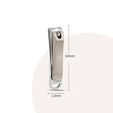 Stainless Steel Manicure Tools Professional Nail Clippers Personal Care Manicure Nail File Portable Nail Clippers